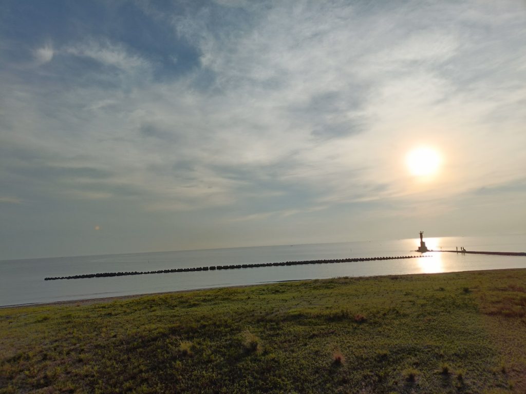 夕方の大淀海岸