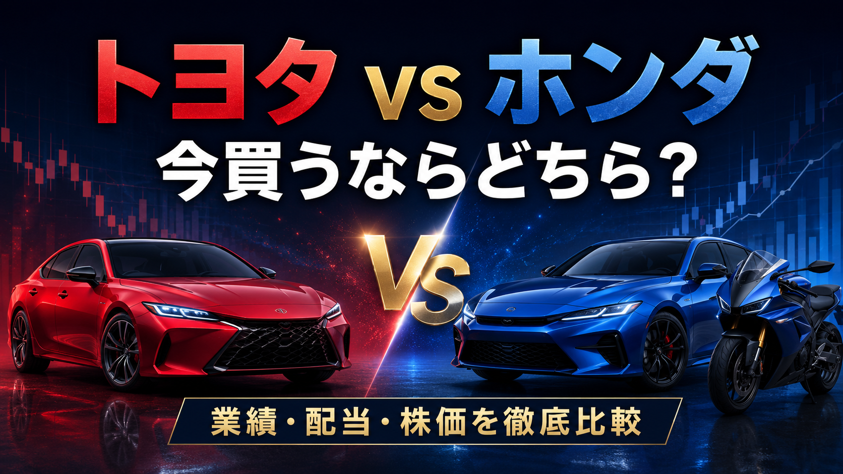 トヨタVSホンダ今買うならどちら？