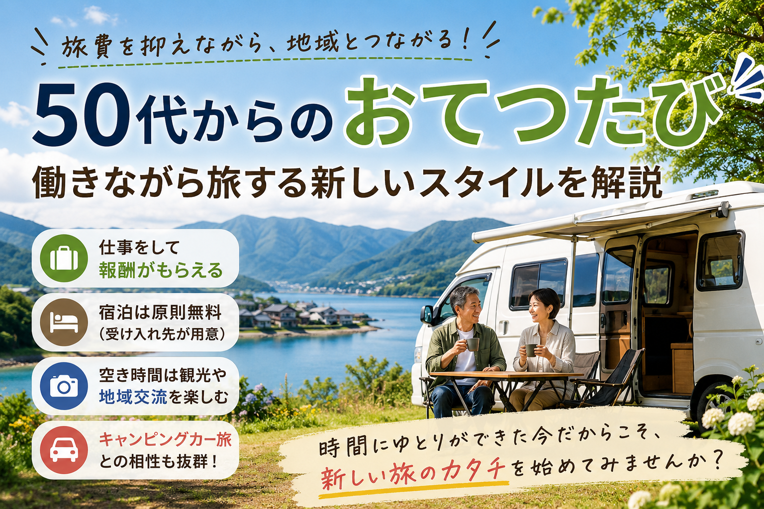 50代からのおてつたび