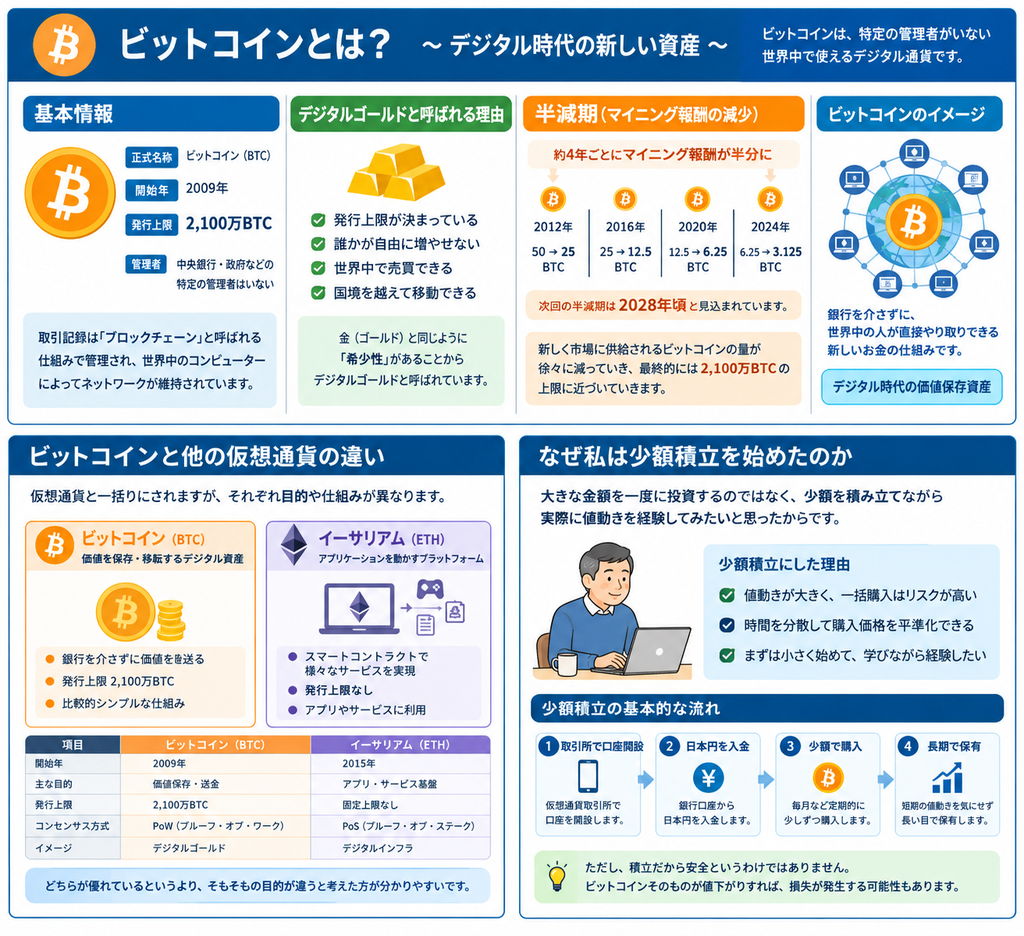 ビットコインとは?デジタル時代の新しい資産