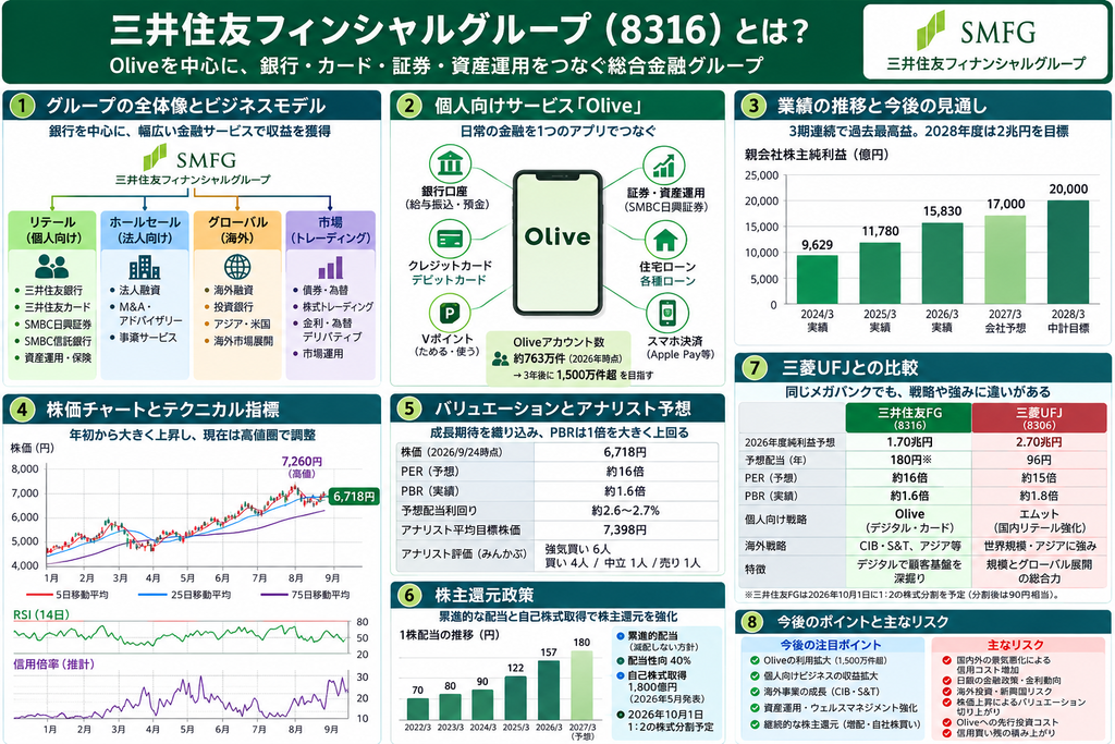 三井住友フィナンシャルグループ8316とは？