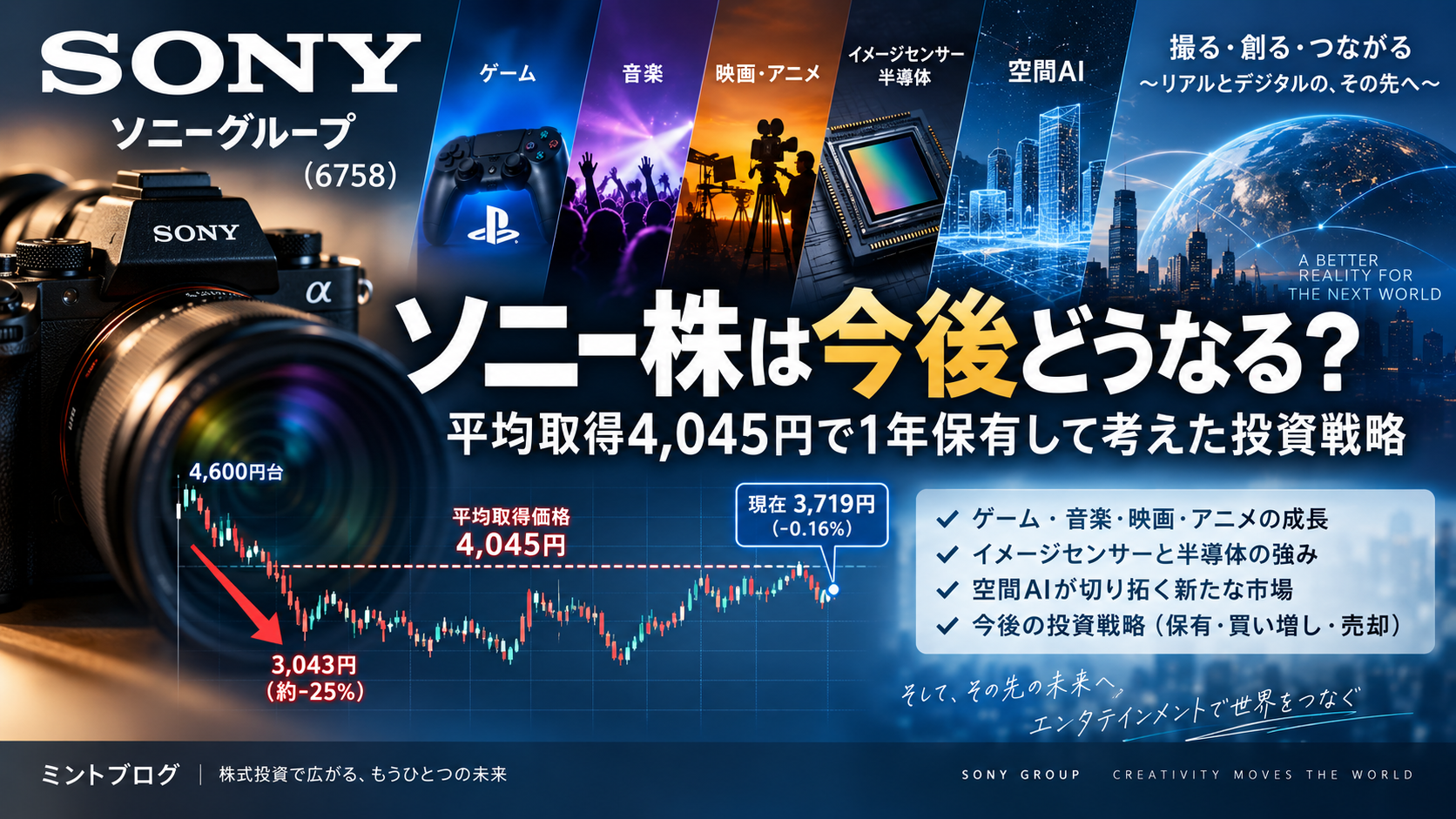 ソニー株の今後どうなる？