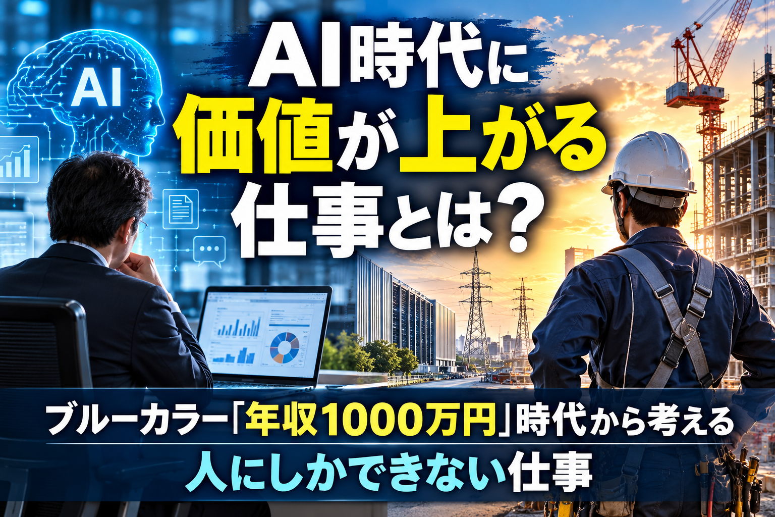 AI時代に価値が上がる仕事とは？